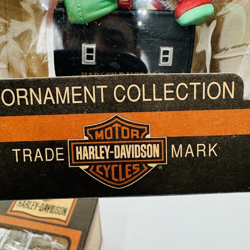 Harley Davidson North Pole Series Motorcycle Ornaments Christmas Elves